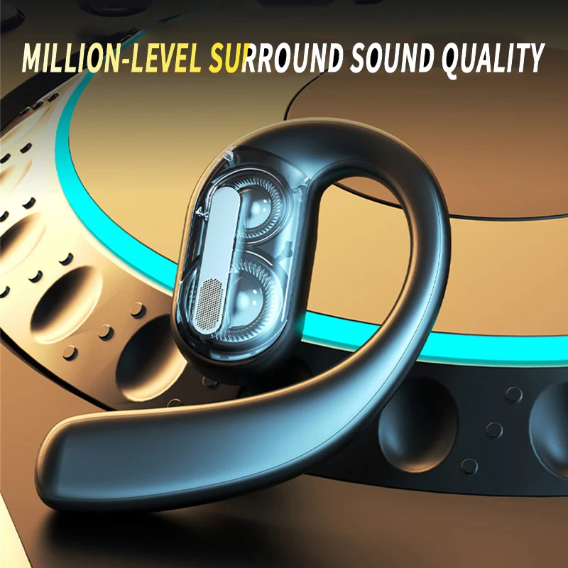 Open Ear Air Conduction Headphones - Écouteurs sans fil Bluetooth casque entièrement