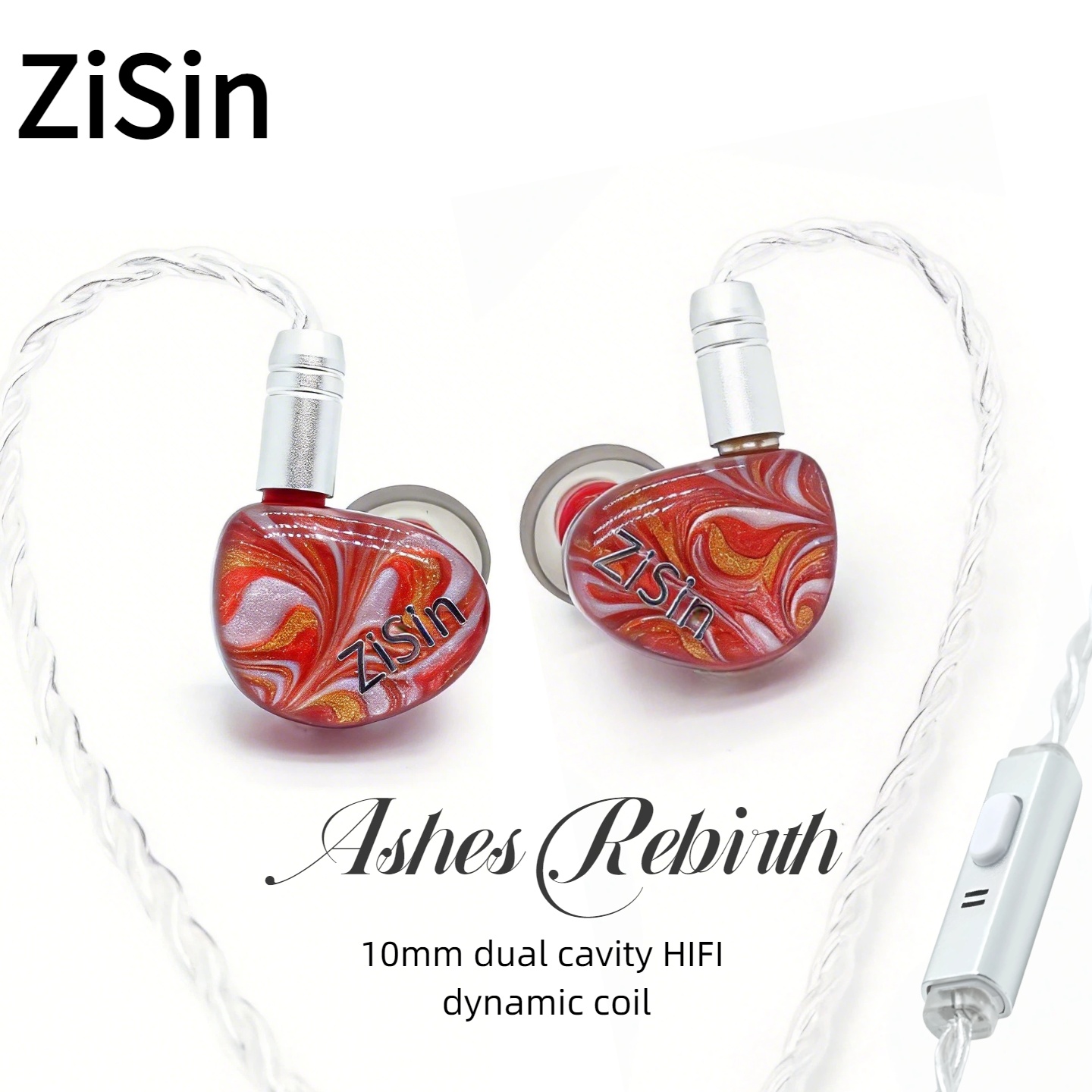 Planar Magnetic Iem Earphones - ZiSin 340 IEM avec driver 1DD