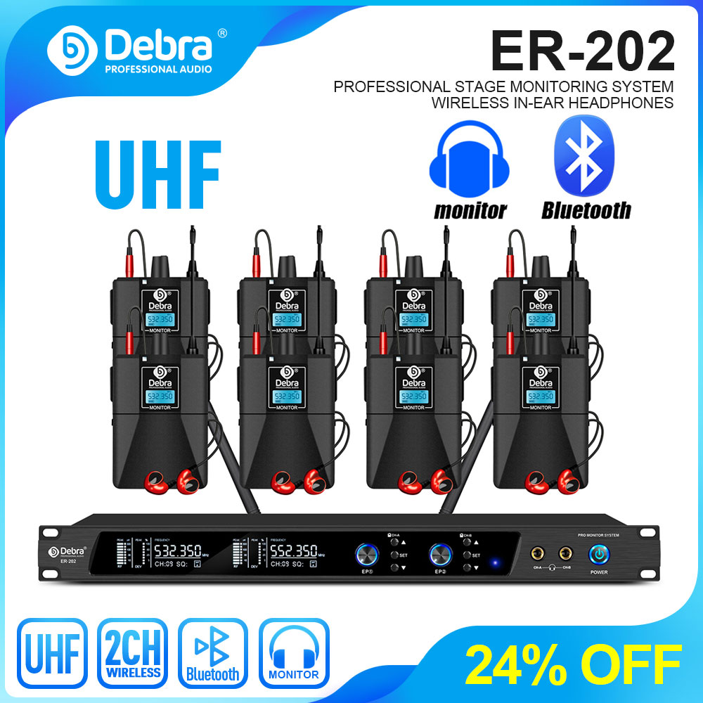 In Ear Monitors For Singers - Système de monitoring intra-auriculaire sans fil