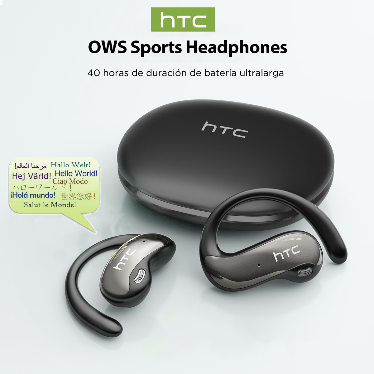Type C Wired Earphones With Mic - HTC NE19 Bluetooth écouteurs AI OWS