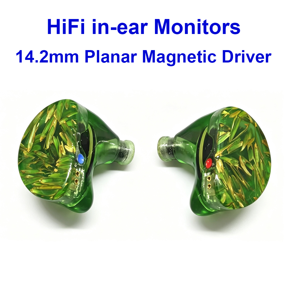 Planar Magnetic Iem Earphones - Écouteurs intra-auriculaires P14 PMD IEM, moniteurs