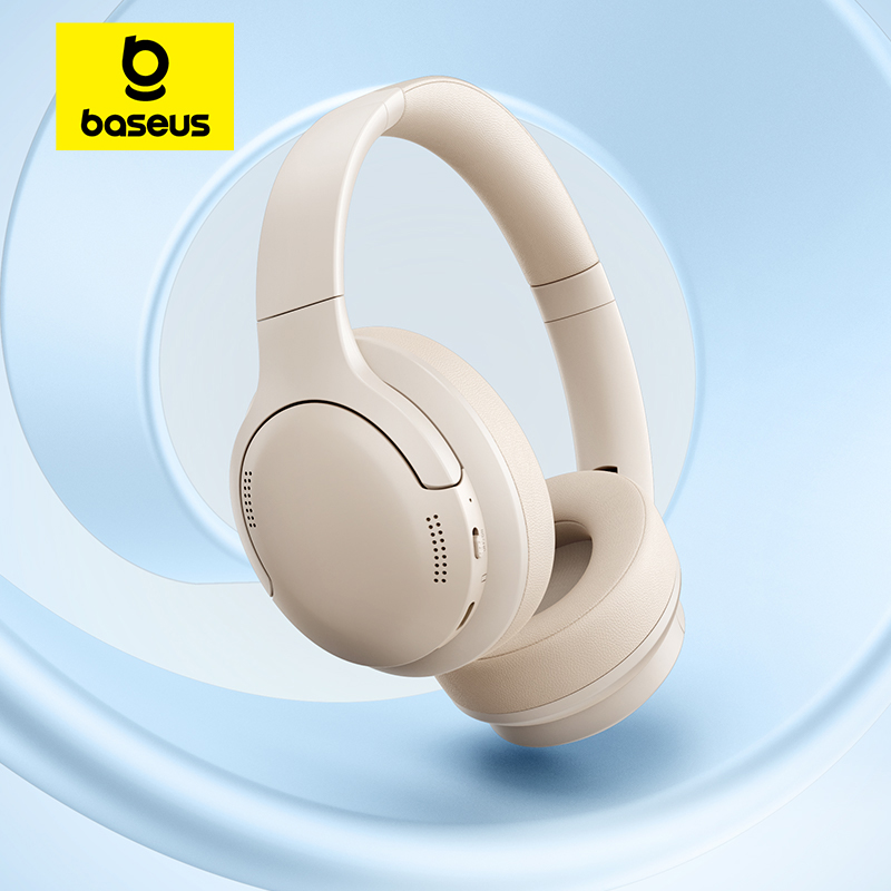 Anc Wireless Over Ear Headphones - Casque sans fil Baseus Bluetooth 6.0,