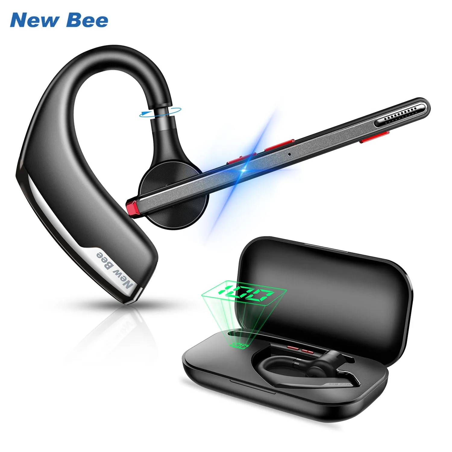 Écouteurs sans fil Bluetooth 5 - Open Ear Air Conduction Headphones avis et prix