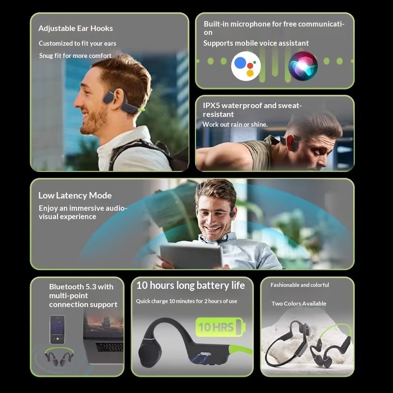 Écouteurs à Conduction osseuse - Headphones avis et prix