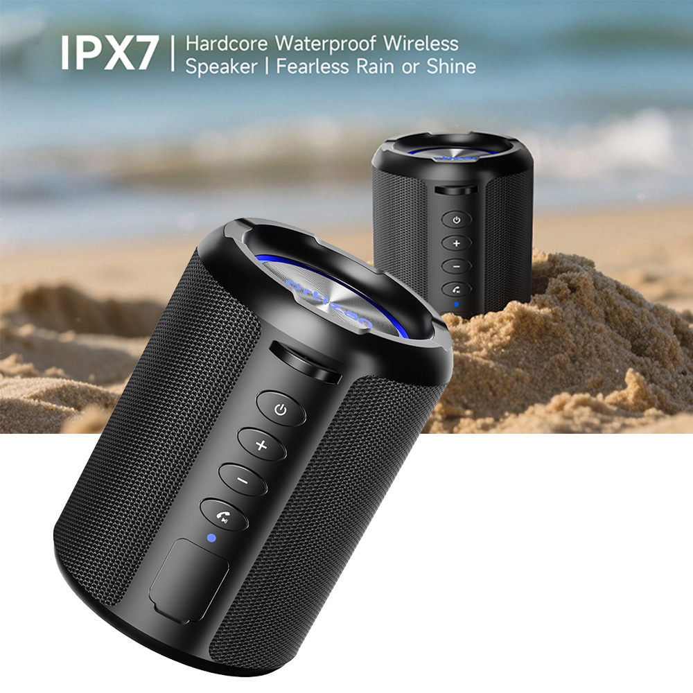 Haut-parleur Bluetooth sans fi - Portable Bluetooth Speaker Waterproof Ipx7 avis et prix