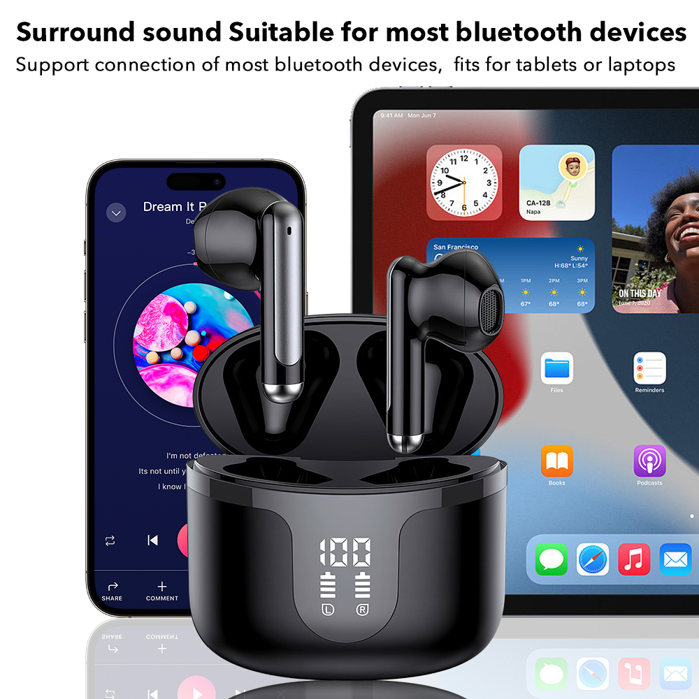 Mpow S47 True Wireless Bluetoo - Tws Earbuds Bluetooth 5.3 avis et prix