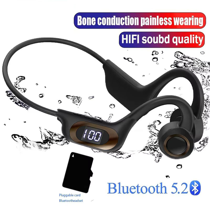Casque audio à conduction osse - Bone Conduction Running Headphones avis et prix