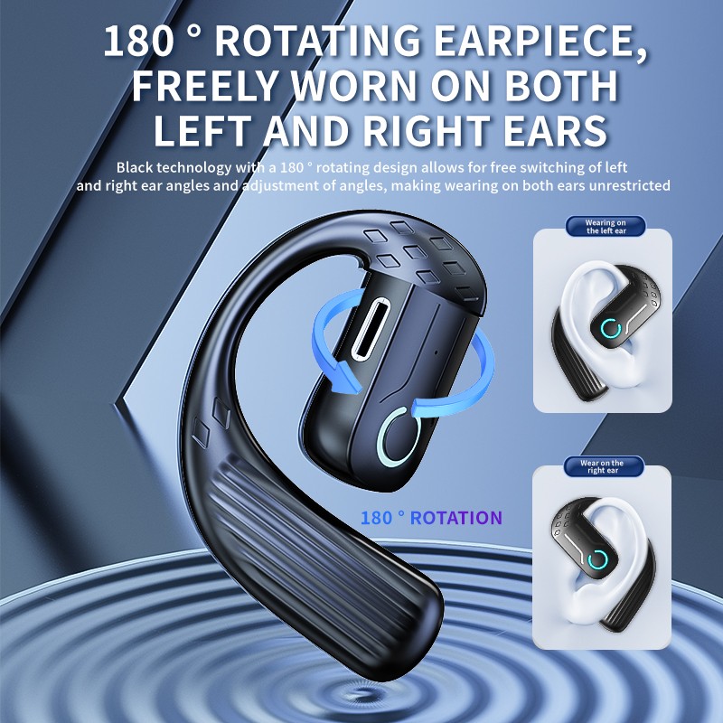 Écouteur sans fil ouvert Bluet - Open Ear Air Conduction Headphones avis et prix