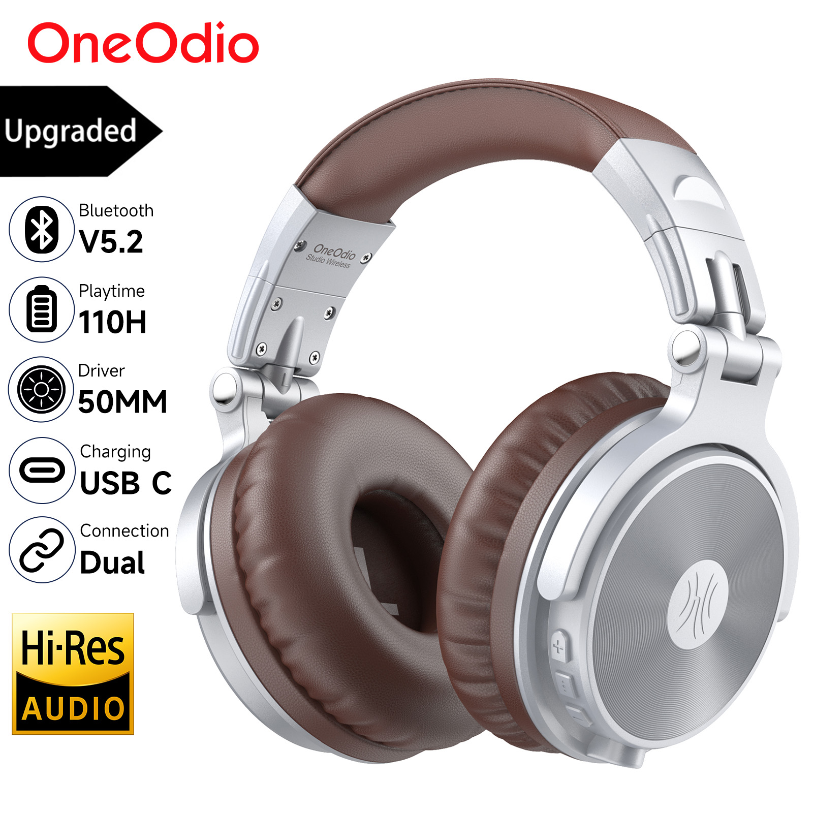 Oneodio mise à niveau Pro C sa - Anc Wireless Over Ear Headphones avis et prix