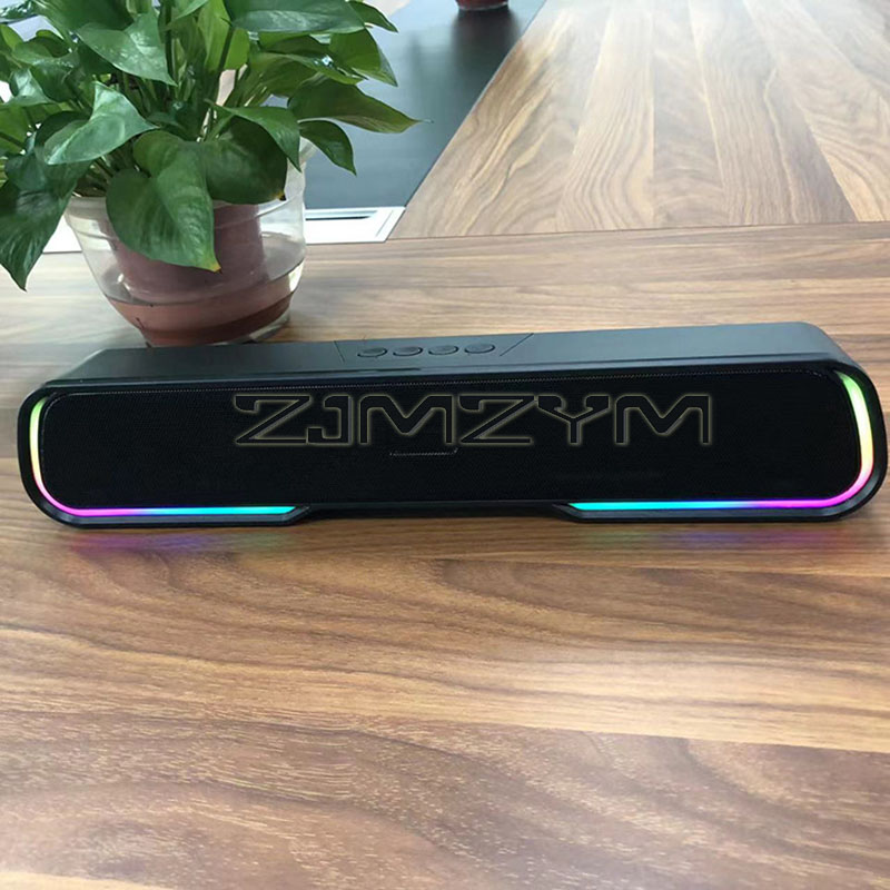 Barre de son Bluetooth avec lu - Rgb Computer Soundbar For Pc avis et prix
