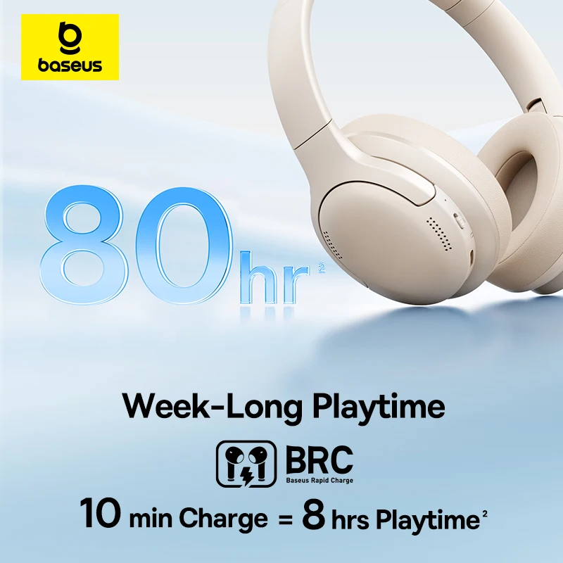 Casque sans fil Baseus Bluetoo - Anc Wireless Over Ear Headphones avis et prix